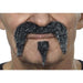 Salt and Pepper Grandpa Moustache and Beard Set