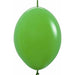 Sempertex Shamrock Green 6-Inch Link-O-Loons Latex Balloons, 50 Count