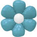 DecoChamp 24-Inch Turquoise Flower Foil Balloons, 2-Pack