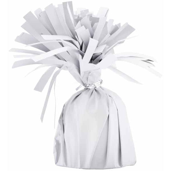 Anagram White Foil Balloon Weight