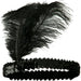 Assorted Colour Sequin Feather Headband