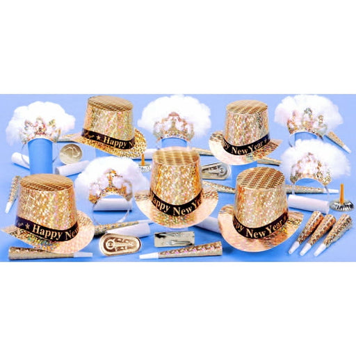 Regency Happy New Year Band Party Kit for 50 - Glitz and Glamour Await!