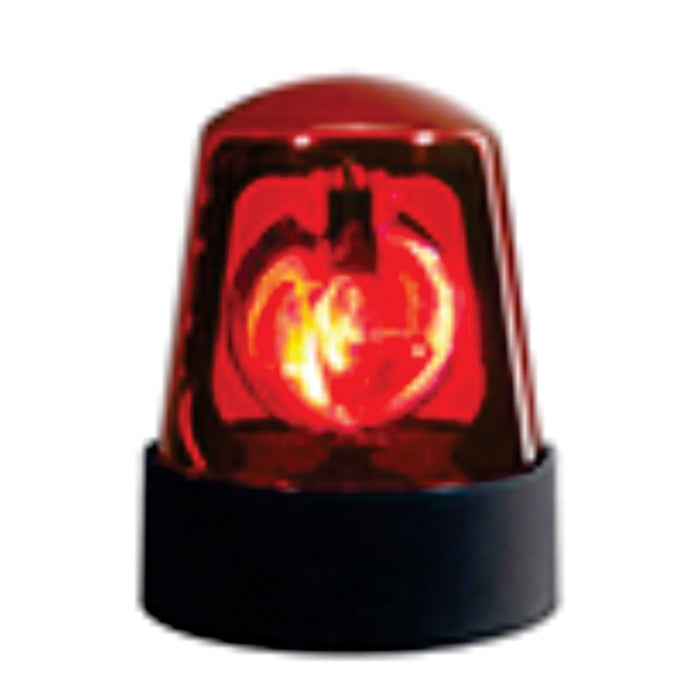 7" Police Beacon Red - Durable And Bright Emergency Sign For Vehicles