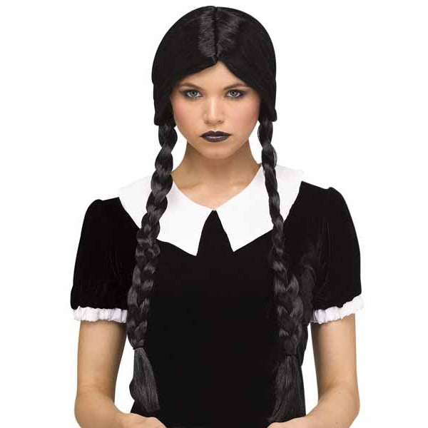 Black Classic Braid Costume Wig