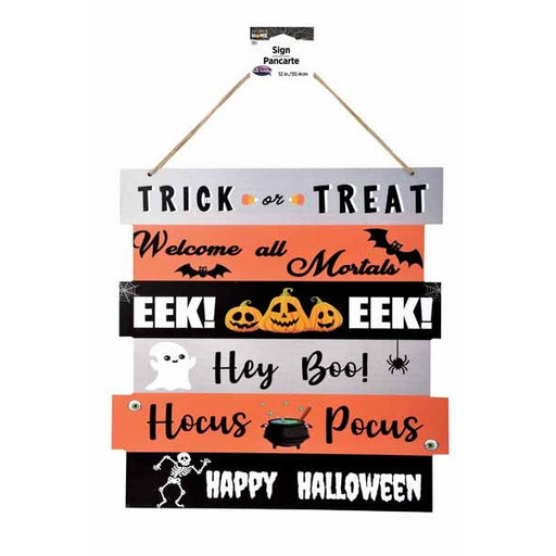 Hocus Pocus 13.5-Inch Halloween Hanging Sign
