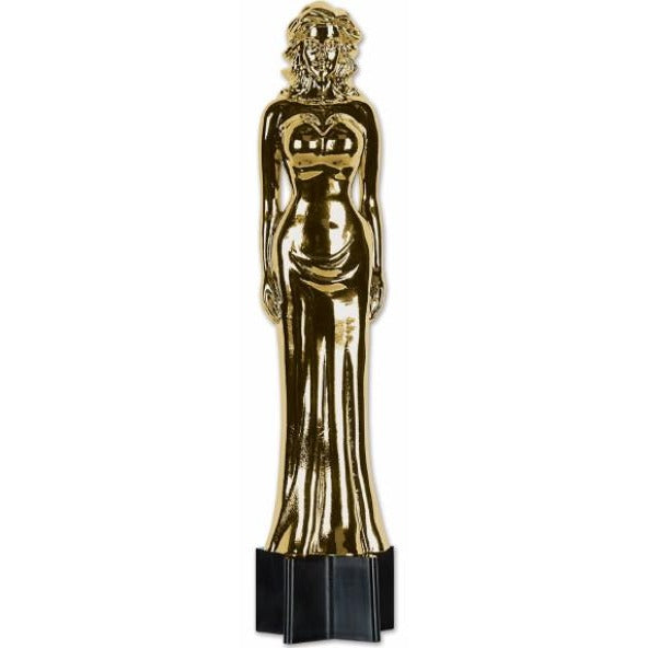 Awards Night Jointed Female Statuette Cutout