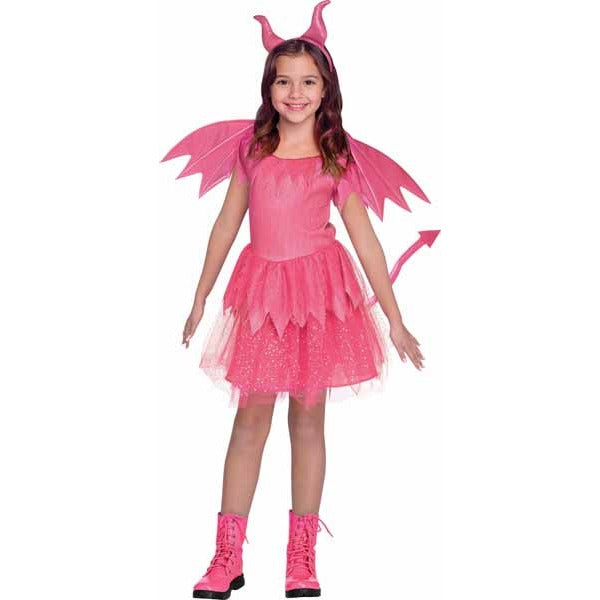 Devil Diva Child Costume, Medium 8/10