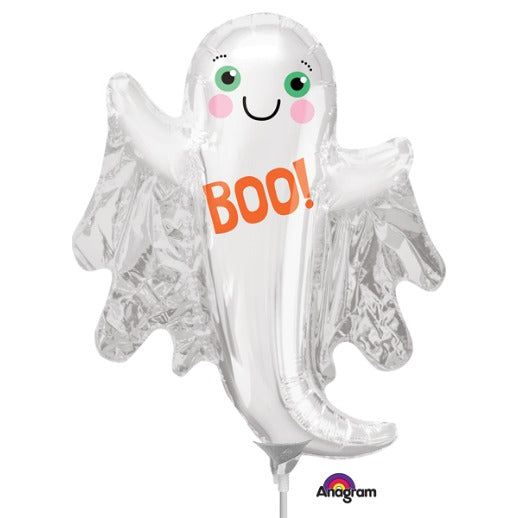 Ghosty Mini Shape Halloween Foil Balloon