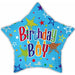 Birthday Boy Star 18-Inch Foil Balloon