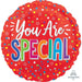 You Are Special Red 18-Inch Round Foil Balloon