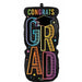 Satin Cosmic Future Grad 26" Foil Balloon
