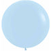 Sempertex Pastel Matte Blue 24-Inch Latex Balloons, 10 Pack