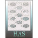 Graftobian Half Ass Organic Stencil Bundle, 11 Stencils