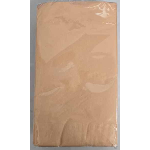 Peach 2-Ply Paper Guest Towels, 40 Count
