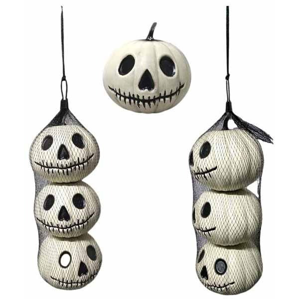 Decorative Pumpkin Props, 3-Piece Set