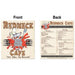 Road Kill Menu Cutout, 10.5 x 12 Inches