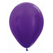 Sempertex 11" Metallic Violet Purple Latex Balloons, 50 Pack