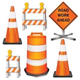 Road Crew Cutouts, 6 Count