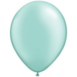 Qualatex Pearl Mint Green 16″ Latex Balloons (50/Pk)