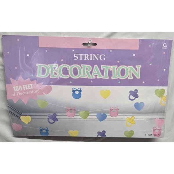 100-Foot Baby Shower String Decoration