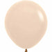 Sempertex 18-Inch Pastel Matte Nude Latex Balloons, 25 Count