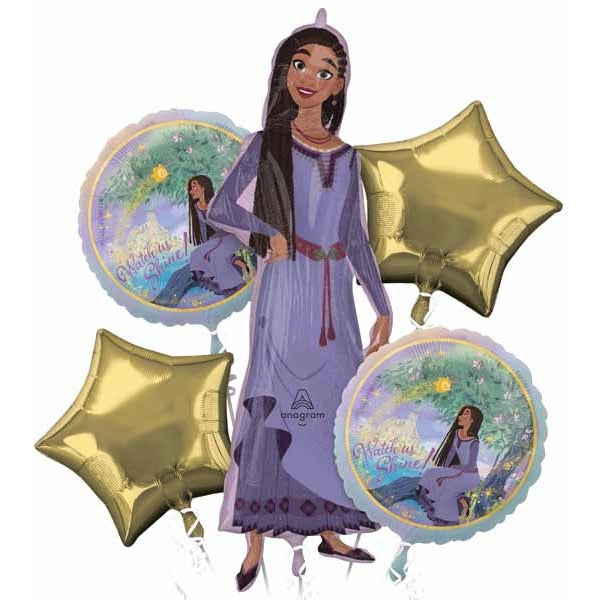 Disney Wish Foil Balloon Bouquet