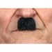 MOUSTACHE BLACK GREY 4 CM X 3 CM