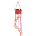 40th Anniversary Shimmer Spiral Hanging Decoration, 40 Inches