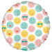 Smile Faces 18-Inch Round Foil Balloon