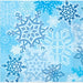 Snowflake 2-Ply Luncheon Napkins, 16 Count