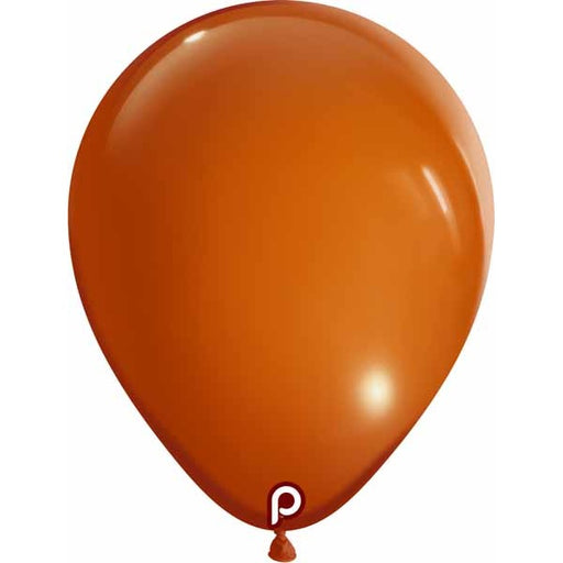 Prima Pumpkin 18-Inch Round Latex Balloons, 25 Count
