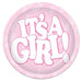 It's a Girl 9-Inch Party Plates, 8 Count