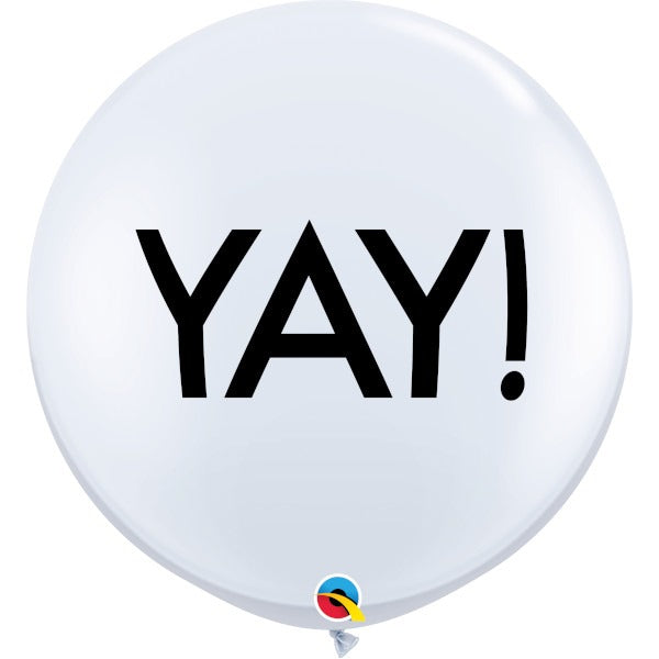 SIMPLY YAY! 36" WT BK-INK LATEX 2/BG