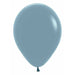Sempertex Pastel Dusk Blue 5" Latex Balloons, 50 Pack