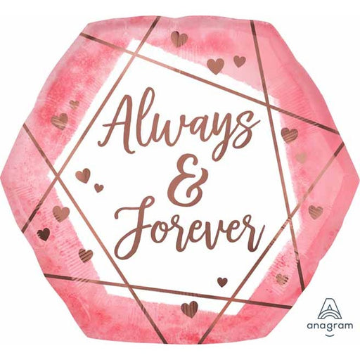 Always & Forever 23" Foil Balloon