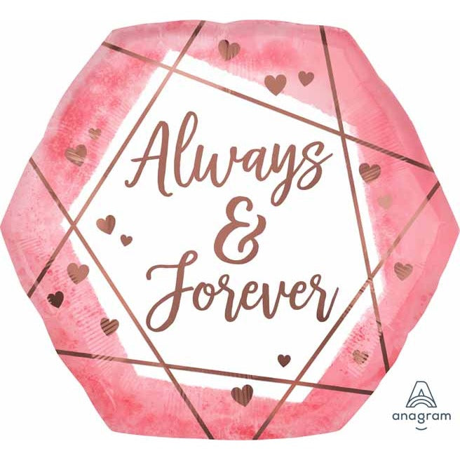 Always & Forever 23" Foil Balloon