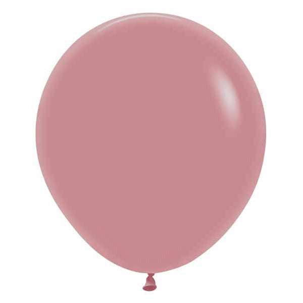 Sempertex Rosewood 18 Inch Latex Balloons, 25 Pack