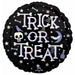 Trick or Treat 18" Round Holographic Foil Balloon