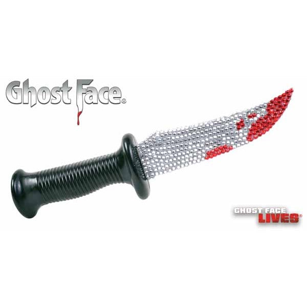 Ghost Face Bling Costume Knife
