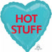 Hot Stuff Candy Heart 18-Inch Foil Balloon