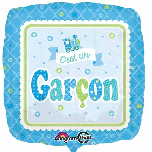 C'est un Garçon 18-Inch Foil Balloon
