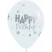 HBD FANTASY WHITE 11" SEMPERTEX 50/BG