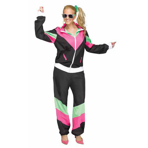 "80'S Track Suit - Adult Md/Lg 10-14"