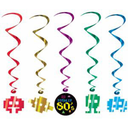 6 Pieces Twirly Whirlys - Streamers & Confetti - at 