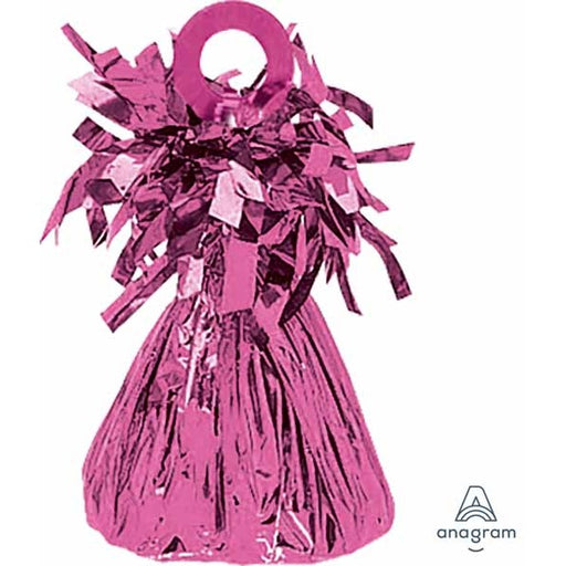 Bright Pink Foil Balloon Weight, 170 g