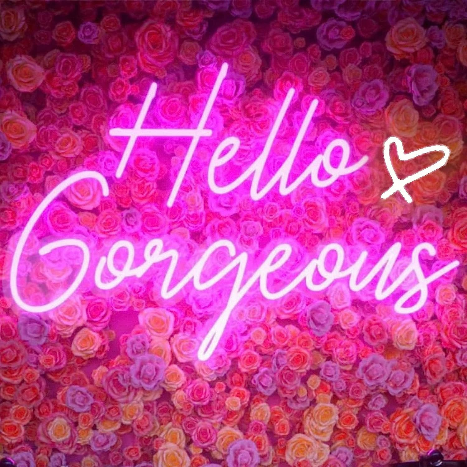 Hello Gorgeous Neon Sign