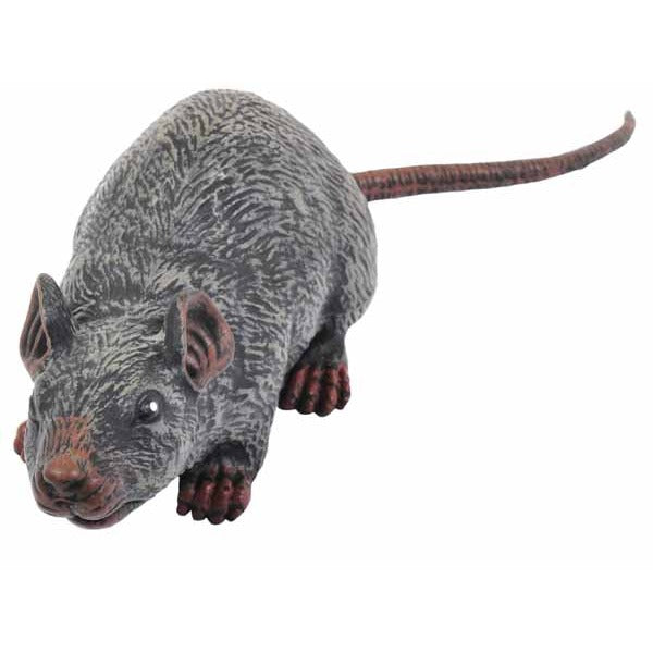 12.25-Inch Sewer Rat Halloween Decoration