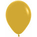Sempertex 11-Inch Mustard Latex Balloons, 50 Count