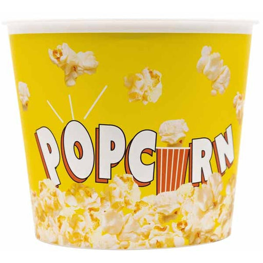 Solid Yellow Popcorn Bucket, 2.2 L