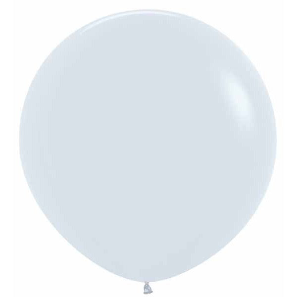 Sempertex White 36-Inch Latex Balloons, 2 Pack
